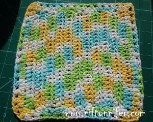 Magical Healing Crochet Dishcloth