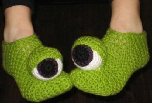 Crazy Monster Eyes Slippers Crazy Monster Eyes Slippers