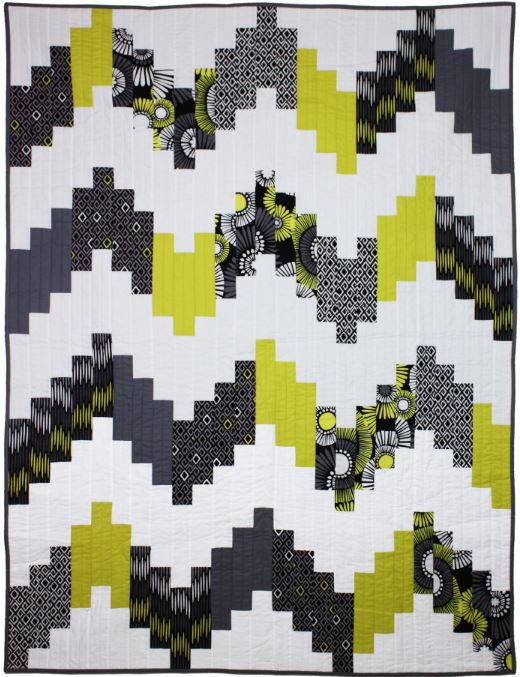 Digital Daisy Chevron Quilt Tutorial Digital Daisy Chevron Quilt Tutorial