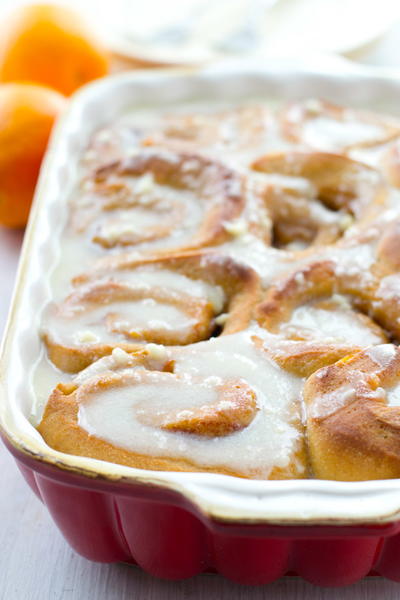 Overnight Orange Cinnamon Rolls with Cream Cheese Icing Overnight Orange Cinnamon Rolls with Cream Cheese Icing