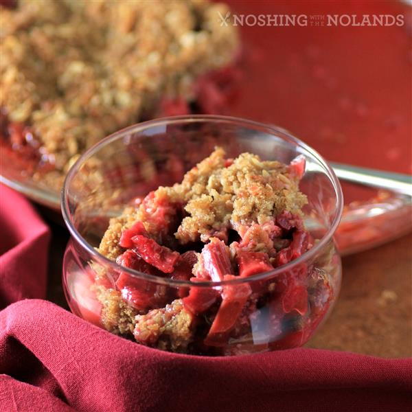 Rhubarb Strawberry Crisp Rhubarb Strawberry Crisp