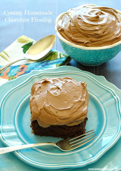 Creamy Homemade Chocolate Frosting Creamy Homemade Chocolate Frosting