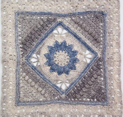 Antique Lace Crochet Granny Square