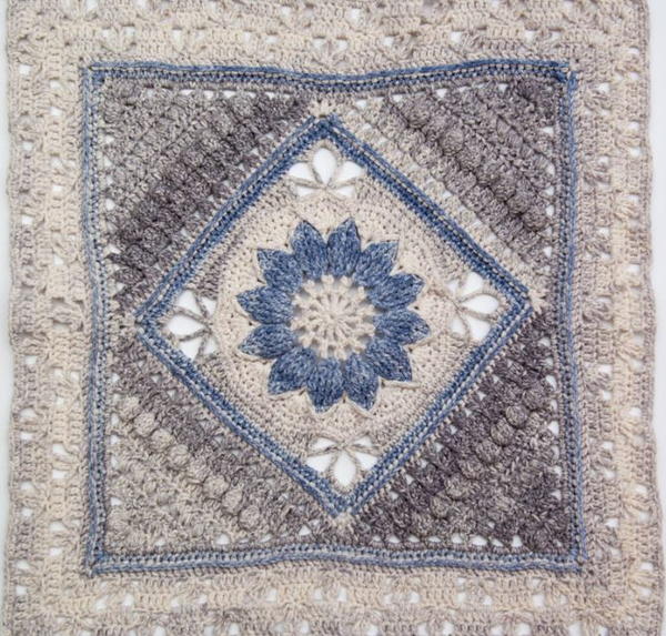 Antique Lace Crochet Granny Square Antique Lace Crochet Granny Square