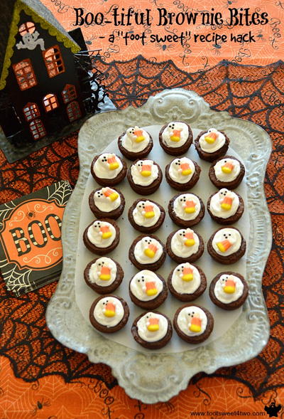 Boo-tiful Brownie Bites Boo-tiful Brownie Bites