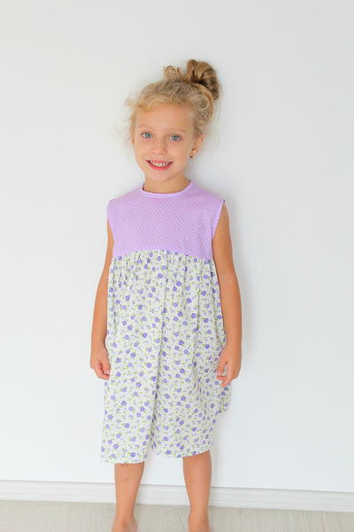 Girls Gathered Dress Free Sewing Pattern Girls gathered dress free sewing pattern