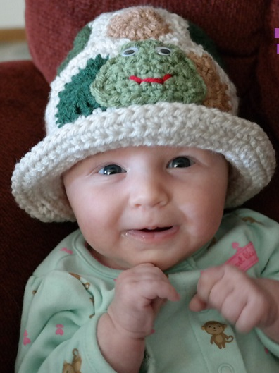 Easy Turtle Crochet Baby Hat Easy Turtle Crochet Baby Hat