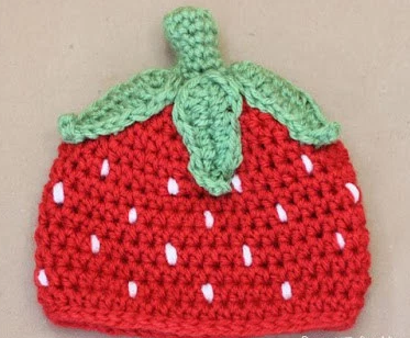 Strawberry Season Easy Crochet Hat Strawberry Season Easy Crochet Hat