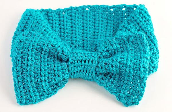 Big Bow Crochet Headband Big Bow Crochet Headband