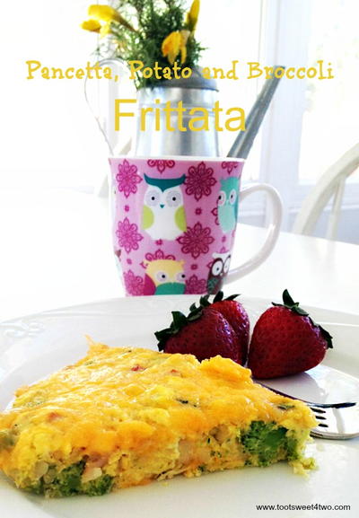Easy Pancetta Potato and Broccoli Frittata Easy Pancetta Potato and Broccoli Frittata