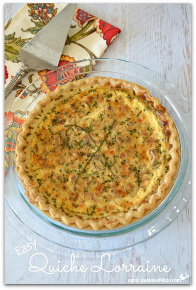 Easy Quiche Lorraine Recipe Easy Quiche Lorraine Recipe
