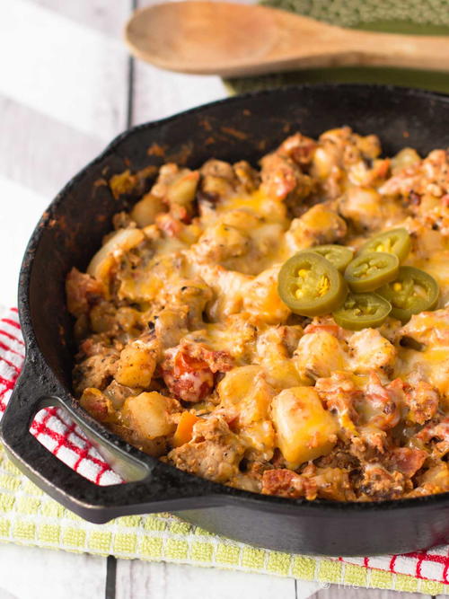 Tasty Skillet Pork Hash Recipe