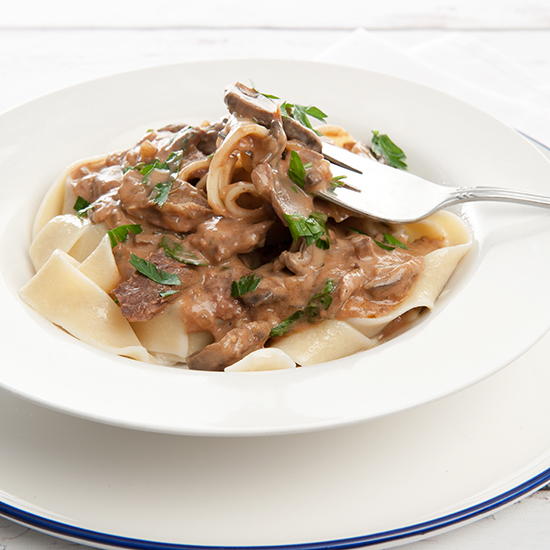 Slow Cooked Beef Stroganoff Slow Cooked Beef Stroganoff