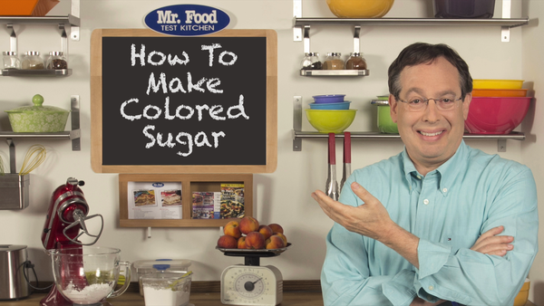 How To Make Colored Sugar