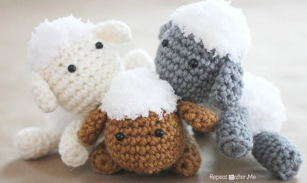 Lamb Baby Mobile Free Crochet Pattern Lamb Baby Mobile Free Crochet Pattern