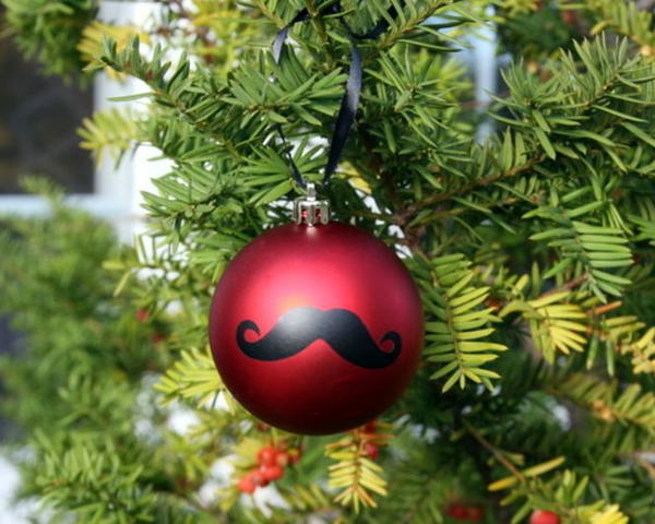 Movember Mustache Ornament Movember Mustache Ornament