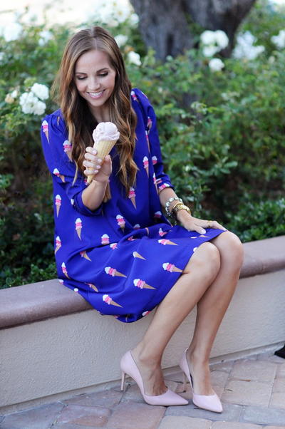 Ice Cream Swing DIY Dress Ice Cream Swing DIY Dress