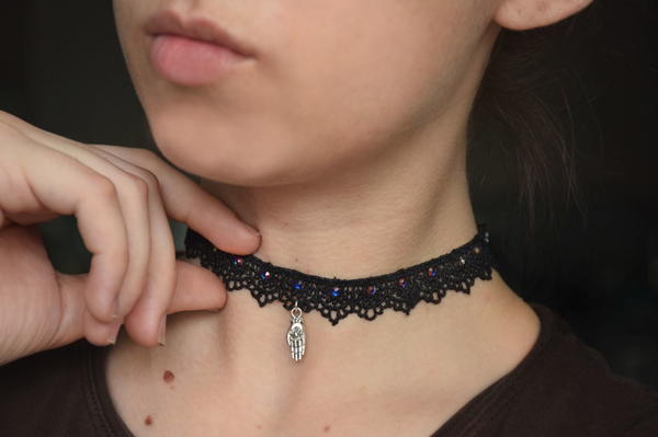 Midnight Crystal DIY Choker Midnight Crystal DIY Choker