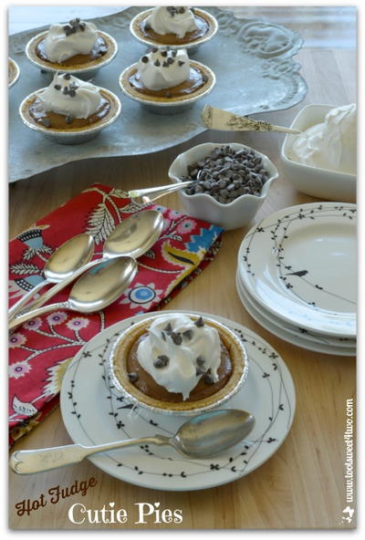 Hot Fudge Cutie Pies Hot Fudge Cutie Pies