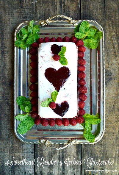 Sweetheart Raspberry Icebox Cheesecake Sweetheart Raspberry Icebox Cheesecake