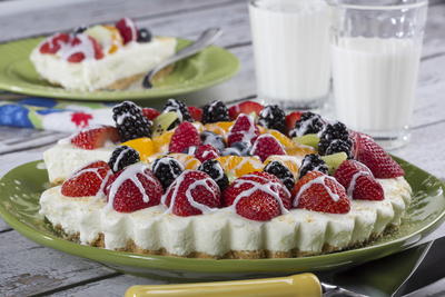 Lemon Cream Fruit Tart