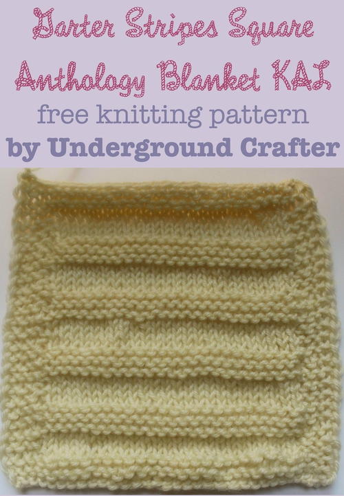 Garter Stripes Square Garter Stripes Square