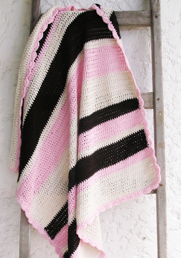 Toasted Pink Marshmallow Easy Crochet Blanket Toasted Pink Marshmallow Easy Crochet Blanket