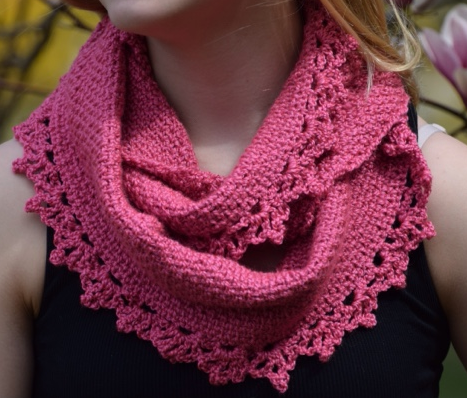 Rose Lace Crochet Cowl Pattern Rose Lace Crochet Cowl Pattern