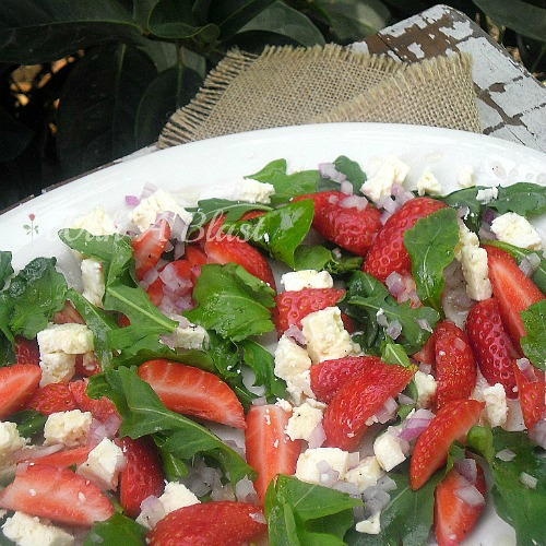 Strawberry Arugula Salad Strawberry Arugula Salad