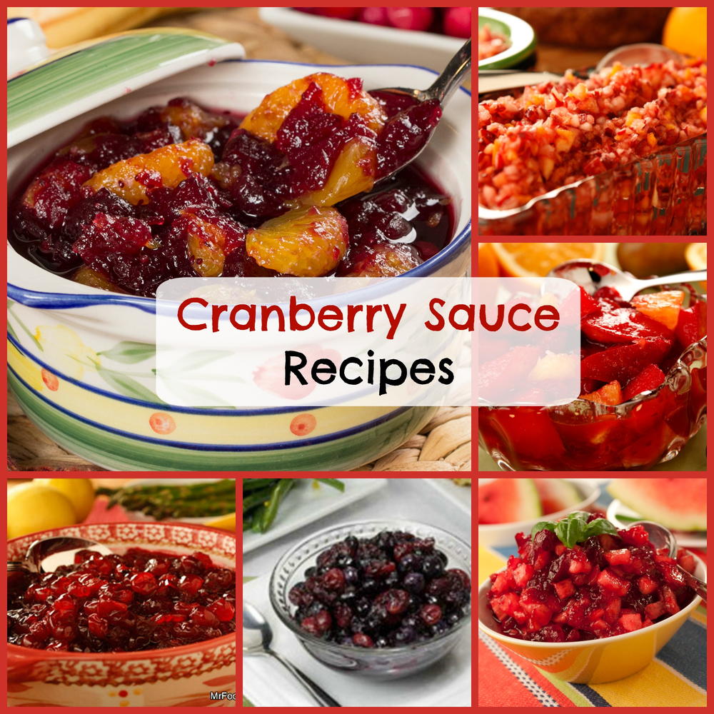 Top 12 Cranberry Sauce Recipes