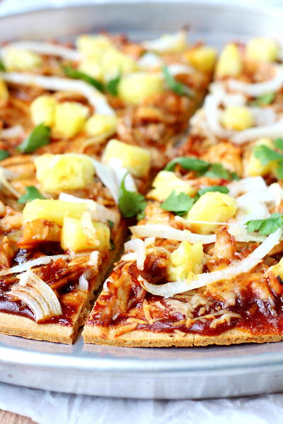 Copycat California Pizza Kitchen Hawaiian BBQ Chicken Pizza Copycat California Pizza Kitchen Hawaiian BBQ Chicken Pizza