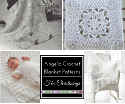 Angelic Crochet Blanket Patterns for Christenings