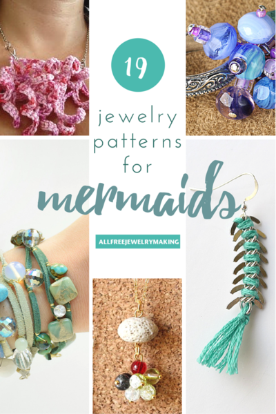 DIY Beach Jewelry Patterns for Mermaids DIY Beach Jewelry Patterns for Mermaids