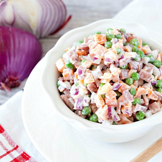 Healthy Peas Carrots Salad Healthy Peas & Carrots Salad