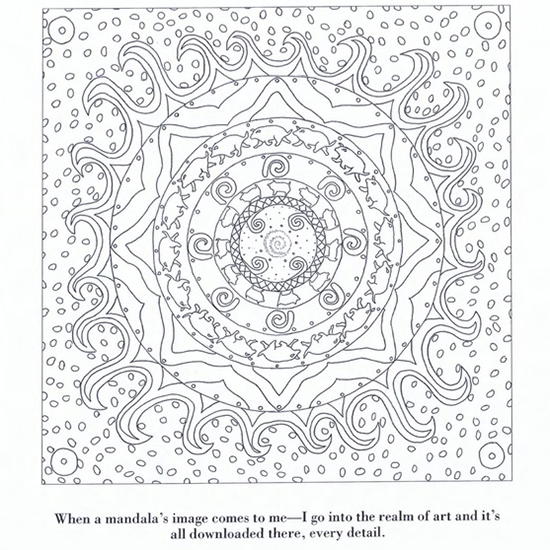 Color Yourself Calm Mandala Color Yourself Calm Mandala