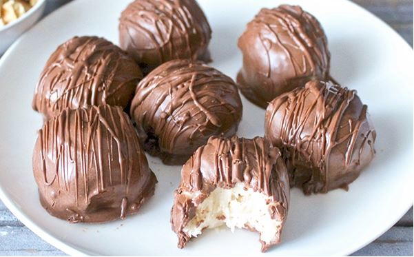 Easy No-Bake Cheesecake Bites Easy No-Bake Cheesecake Bites