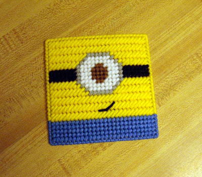 Minion Free Plastic Canvas Pattern Minion Free Plastic Canvas Pattern