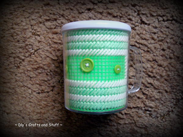 Pretty Plastic Canvas Cups Pretty Plastic Canvas Cups