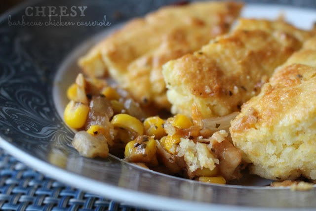 Southern Cheesy Chicken and Cornbread Casserole | FaveSouthernRecipes.com
