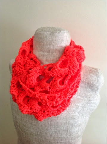 Coral Reef Infinity Scarf Pattern Coral Reef Infinity Scarf Pattern