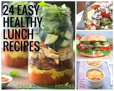 24 Easy Healthy Lunch Recipes