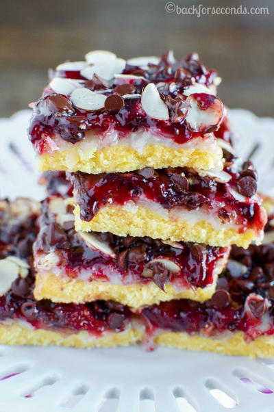 Magical Chocolate Raspberry Dessert Bars Magical Chocolate Raspberry Dessert Bars