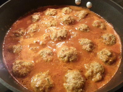 Italian Cabbage Soup and Meatballs