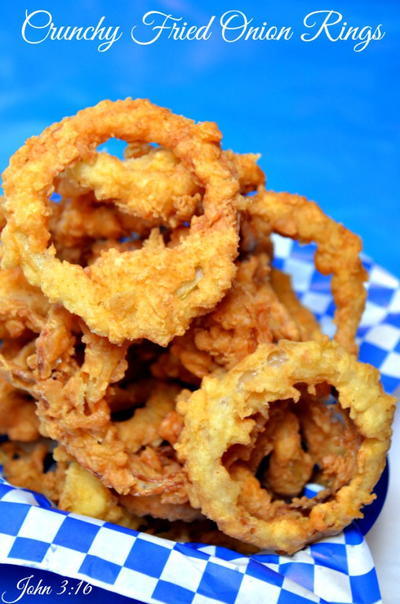 Crunchy Fried Onion Rings Crunchy Fried Onion Rings