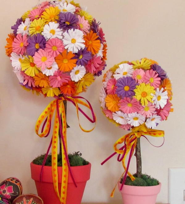 Amazing Quilled Topiaries Amazing Quilled Topiaries