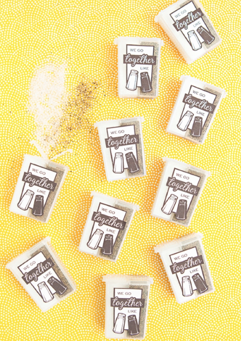 Simple Salt and Pepper Wedding Favors Simple Salt and Pepper Wedding Favors