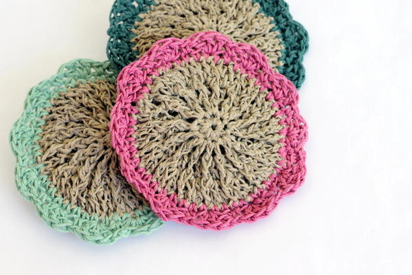 Flowery Hemp Scrubbies Flowery Hemp Scrubbies