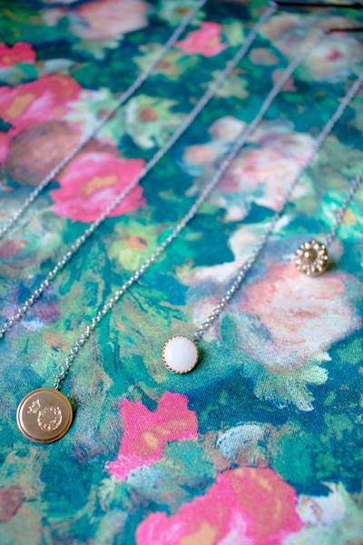 Antique Button Hair Chain Accessory Antique Button Hair Chain Accessory