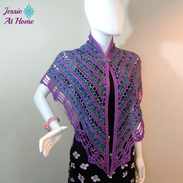 Silky Panda Crochet Shawl Silky Panda Crochet Shawl