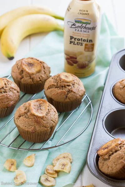 Whole Wheat Banana Muffins